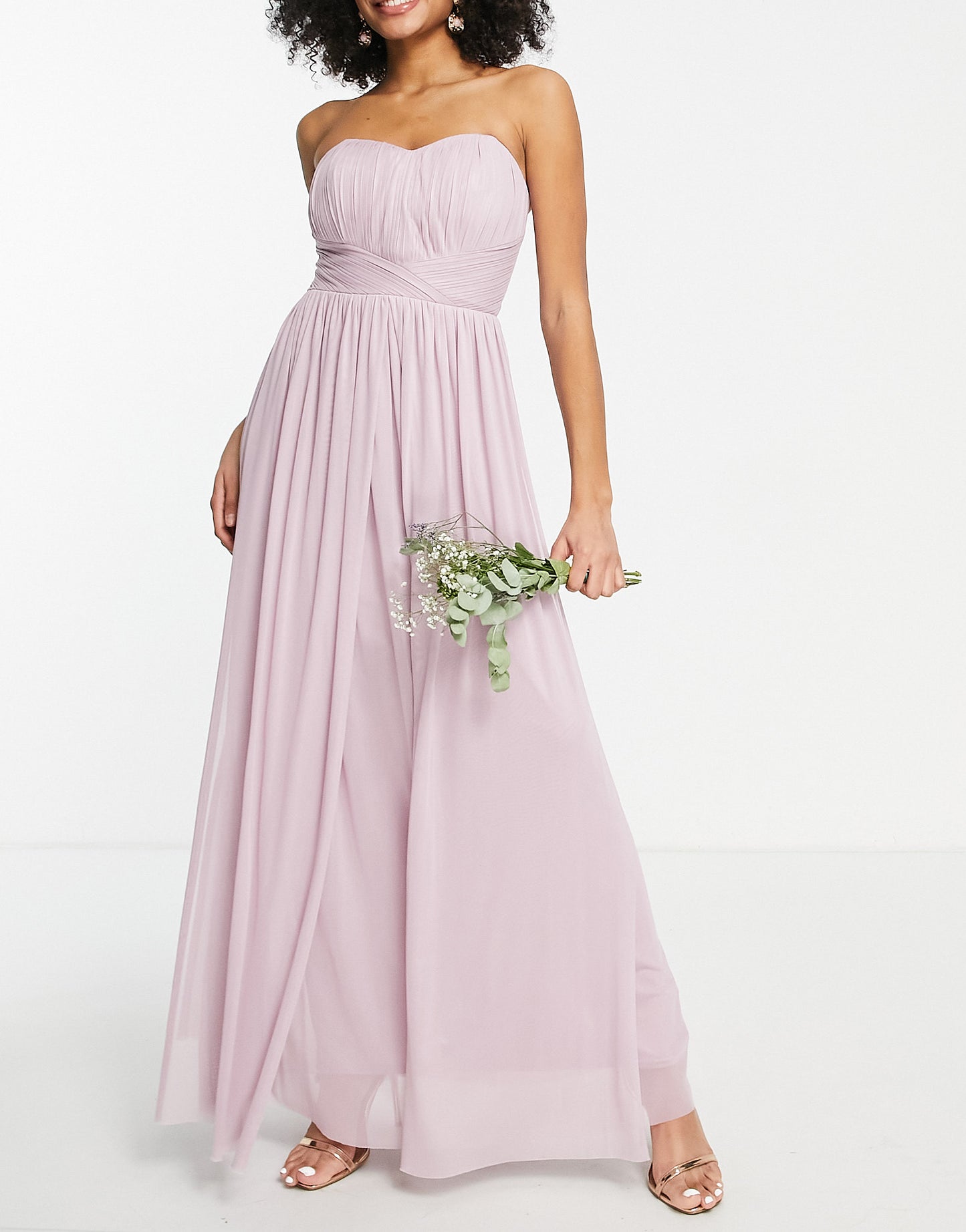 Lipsy bridesmaid multiway maxi dress in lavender