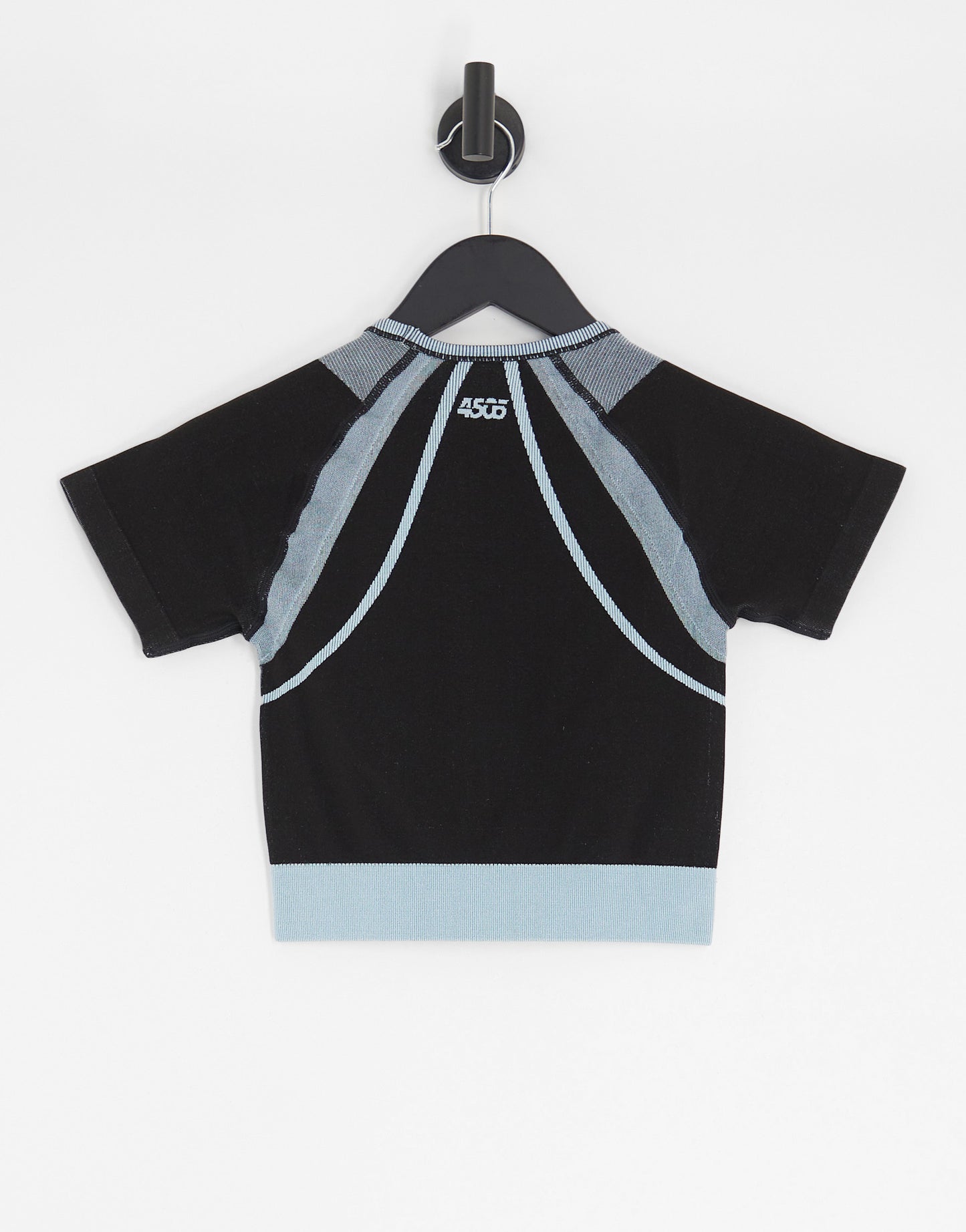 4505 Tall short sleeve top with mono contrast panel co-ord