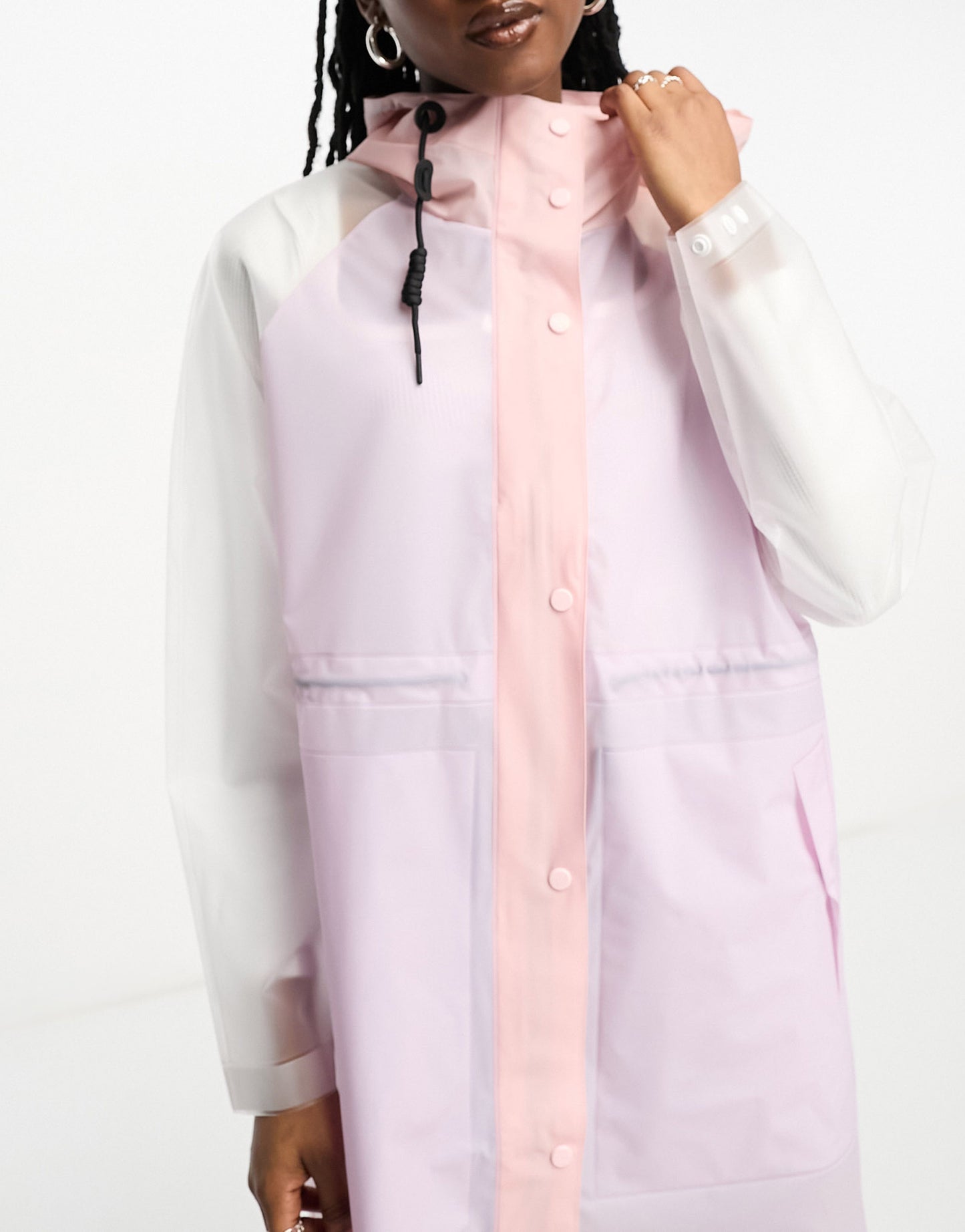 Hunter play transparent parka