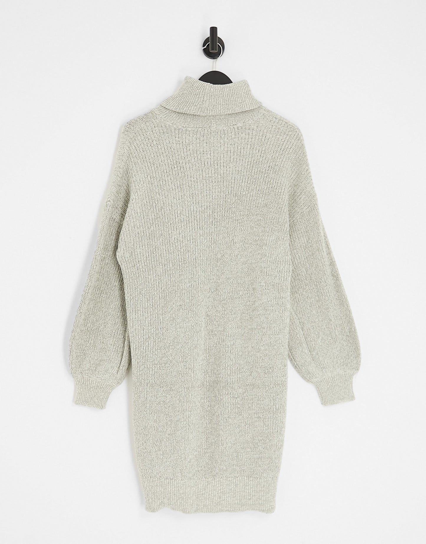 Vero Moda Petite roll neck knitted maxi dress in cream