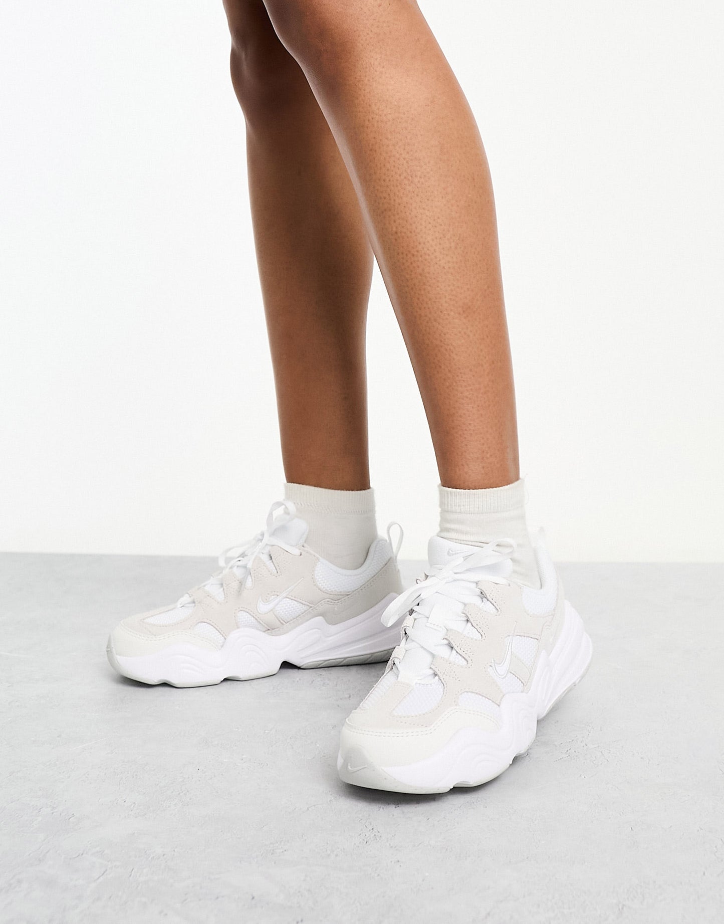 Nike Tech Hera trainers in white