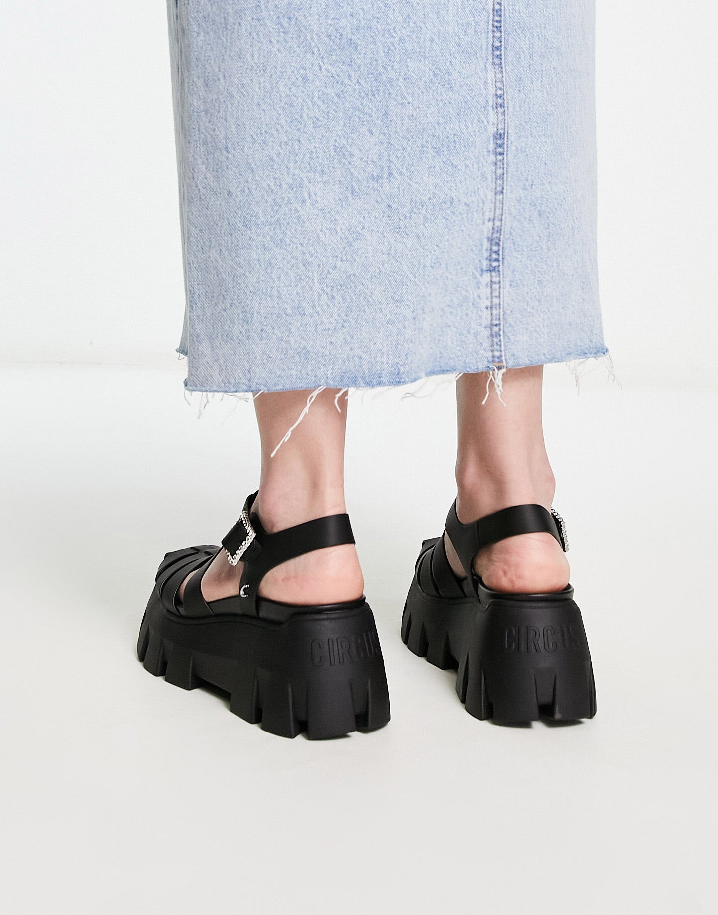 Circus NY Alyson chunky platform sandals in black