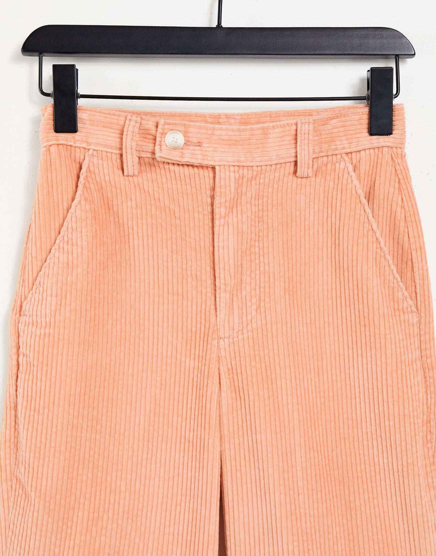 Levi cord flare trouser in beige