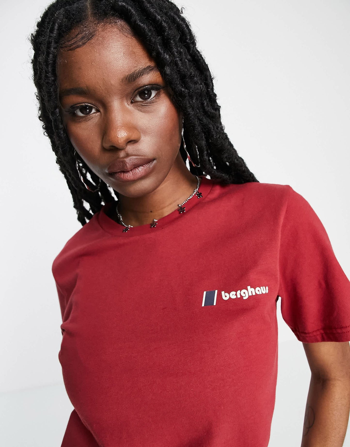 Berghaus Skyline Lhotse t-shirt in burgundy