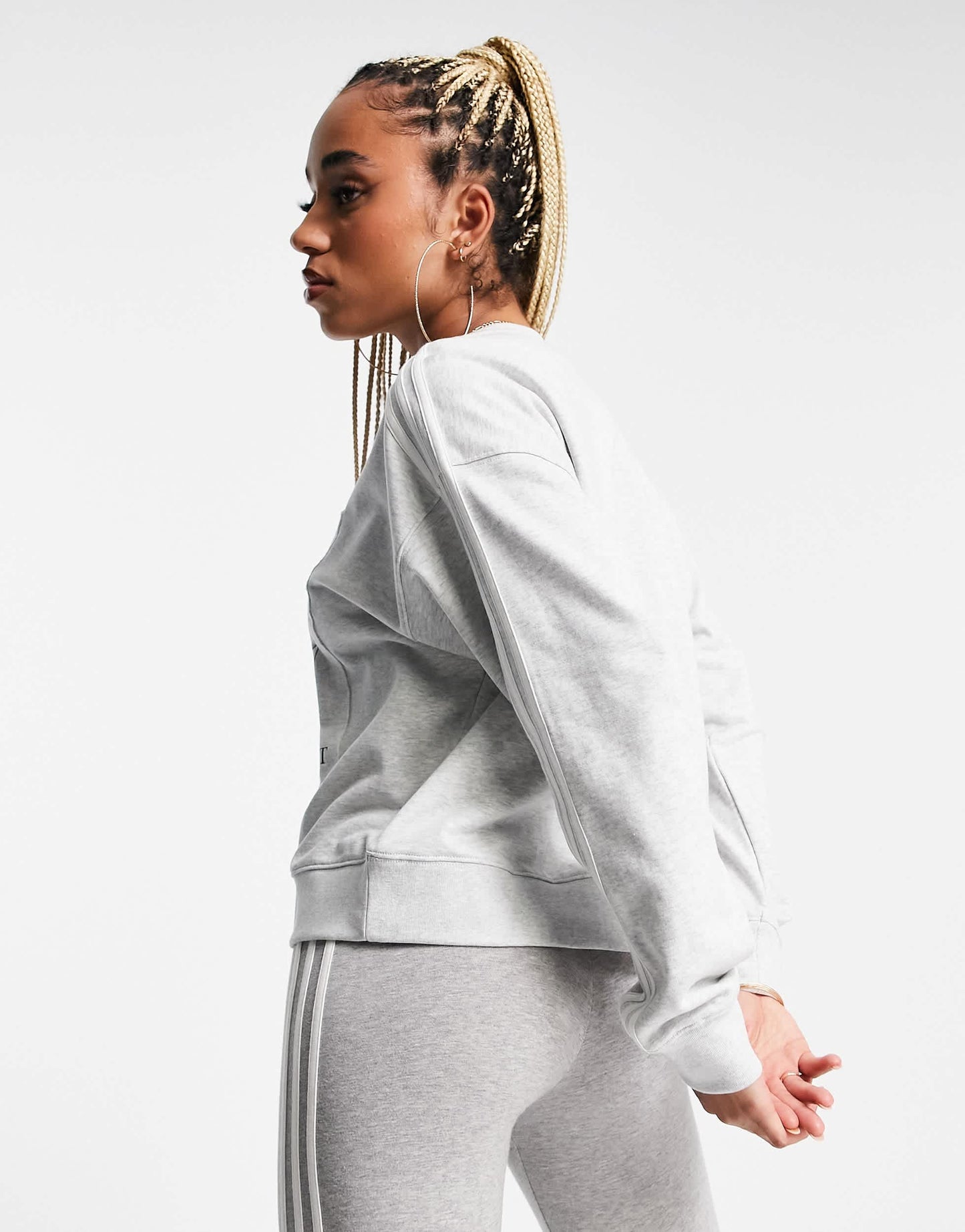 adidas Originals resort sweatshirt in grey