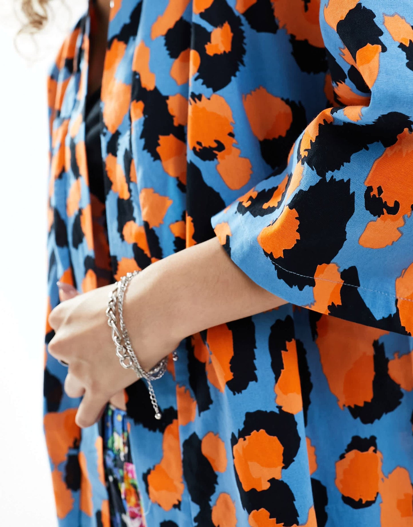 ASOS MADE IN KENYA floral print kimono co ord