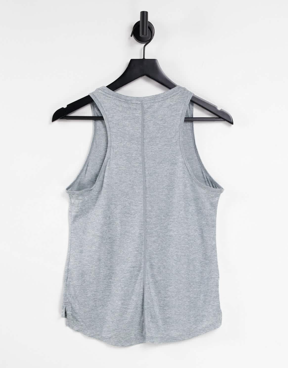 Nike One Training Dri-FIT standard fit tank in grey