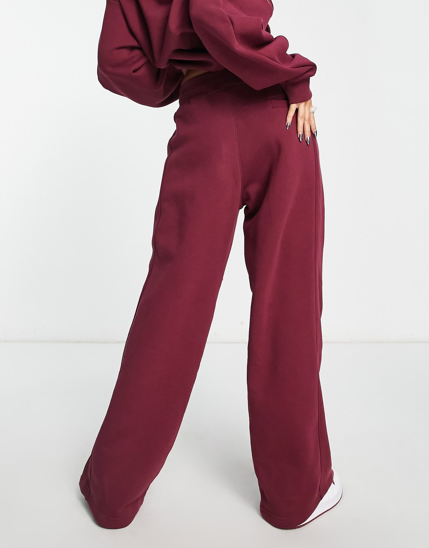 Jordan 23E fleece joggers in cherrywood red