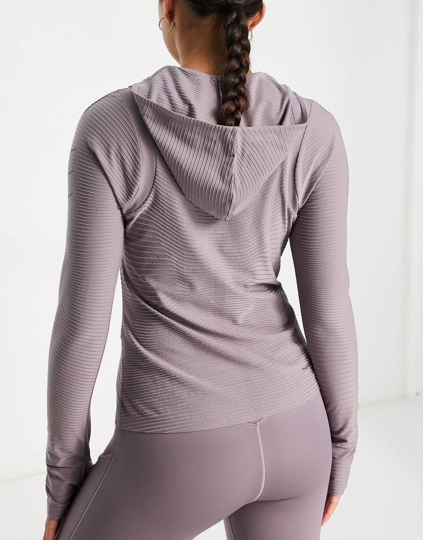 Nike Running Run Division Therma-FIT ADV midlayer top in purple