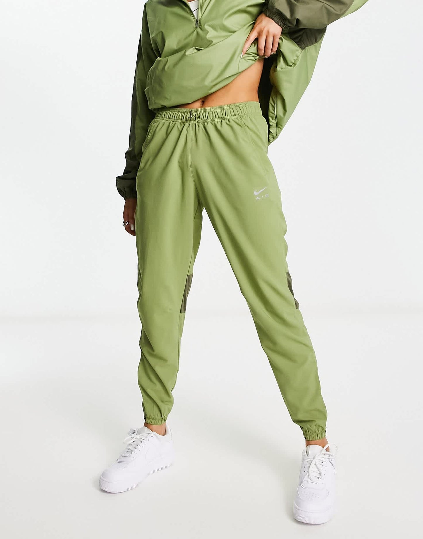 Nike Running Air Dri-FIT woven joggerss in khaki