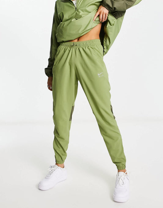 Nike Running Air Dri-FIT woven joggerss in khaki