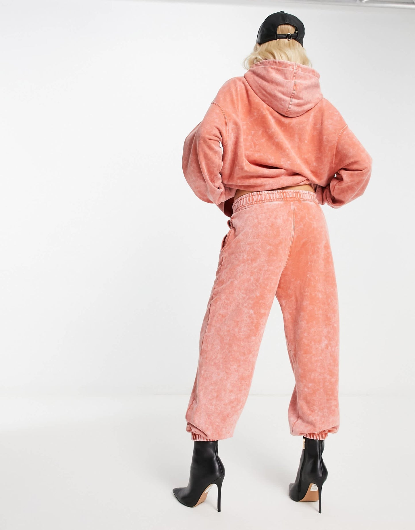 Jordan Flight fleece joggers in washed rust