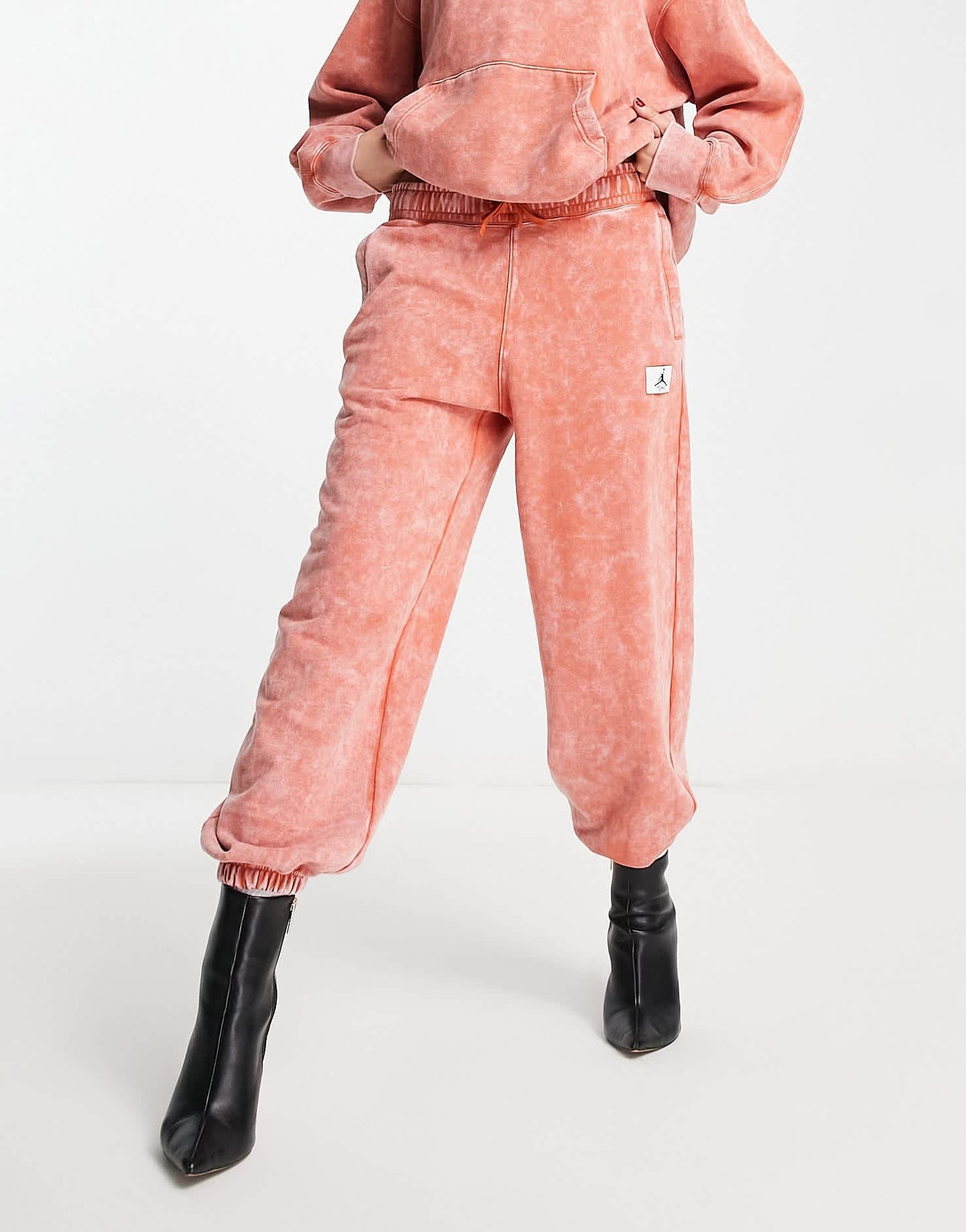 Jordan Flight fleece joggers in washed rust