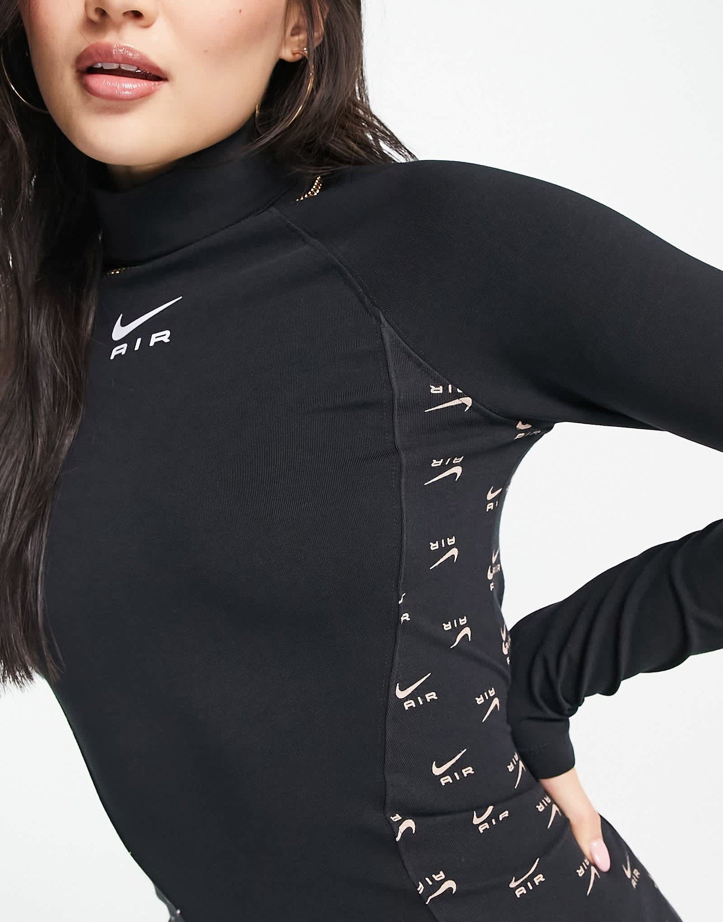 Nike Air bodycon dress in black