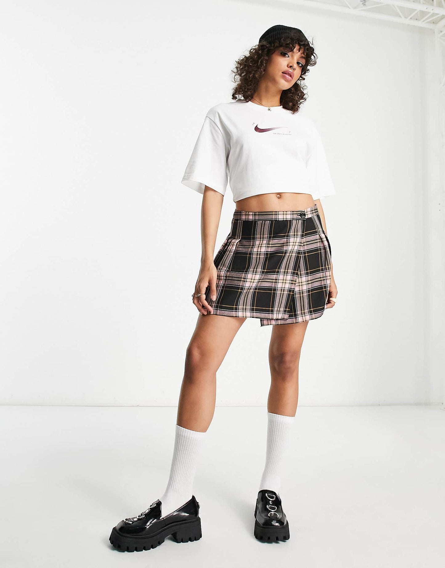 Nike Sportswear graphic back print t-shirt in white