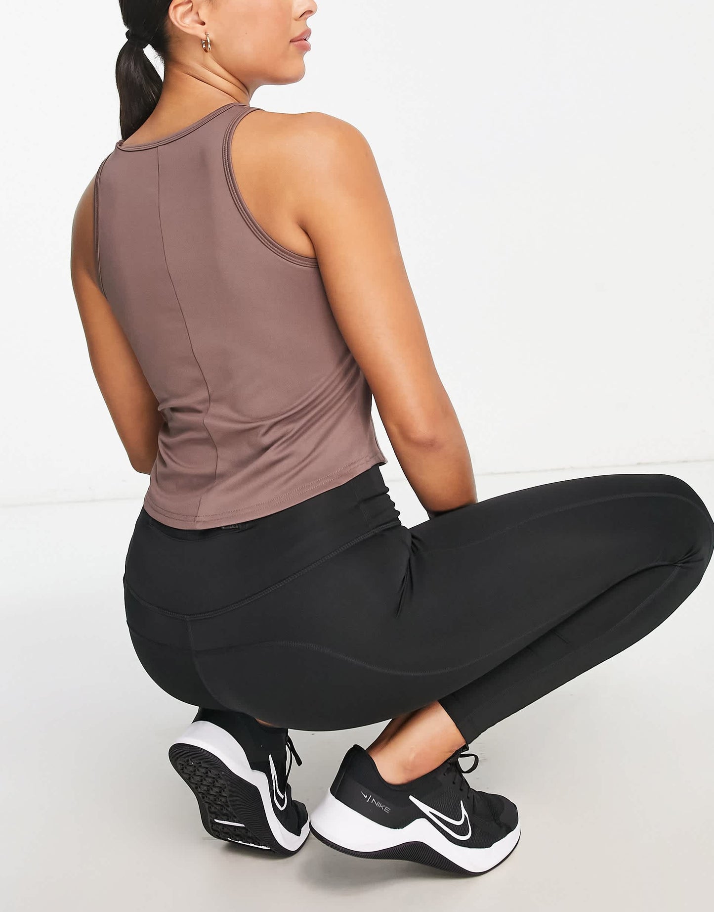 Nike Running Air tank in plum