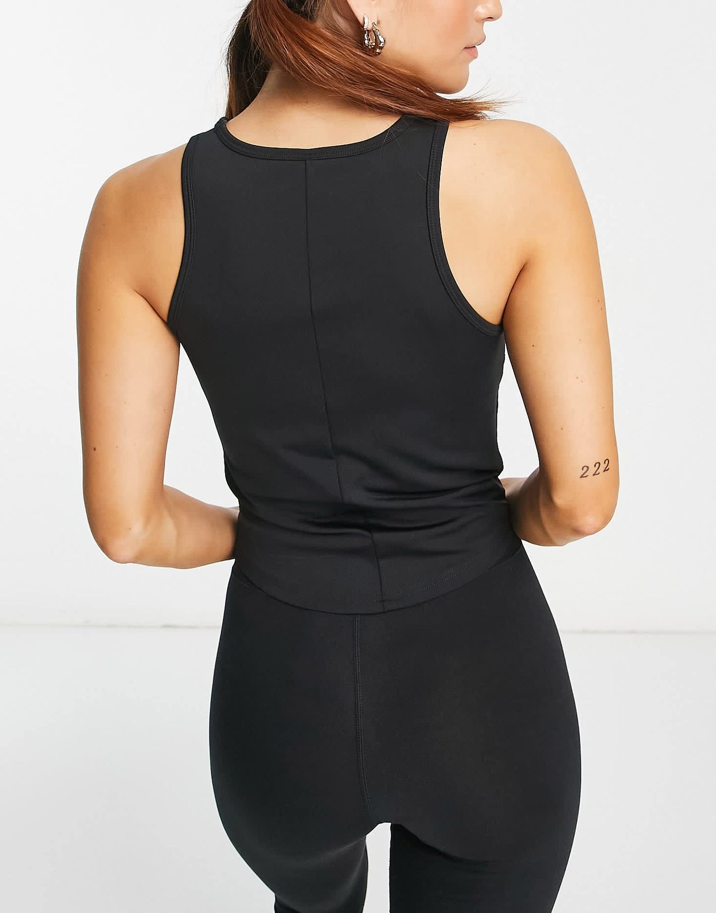 Nike Running Air tank in black