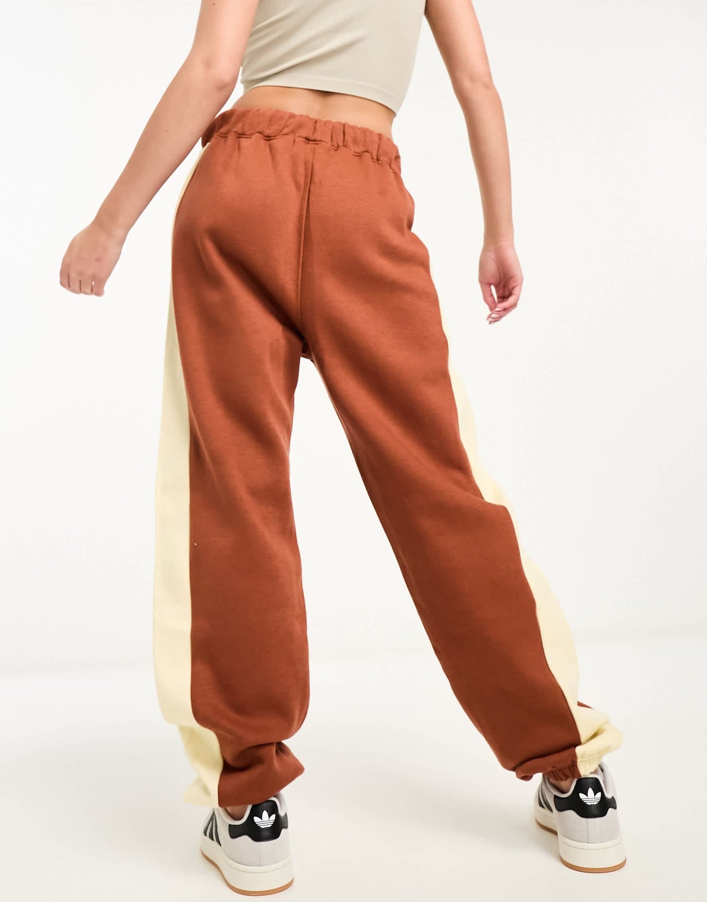 Daisy Street Active Landscape joggers in brown
