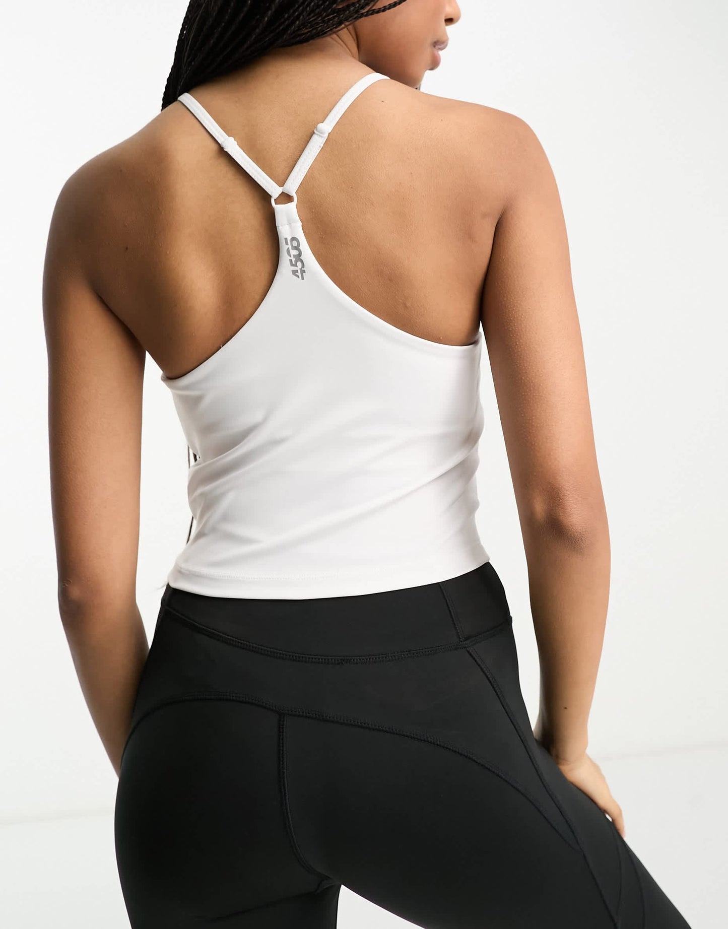 4505 Icon yoga cami crop top with inner bra