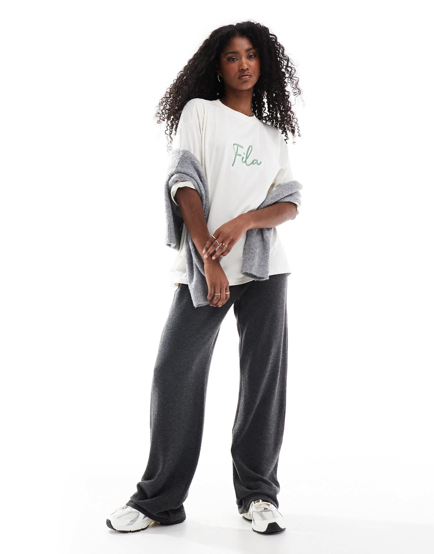 Fila graphic t-shirt in white