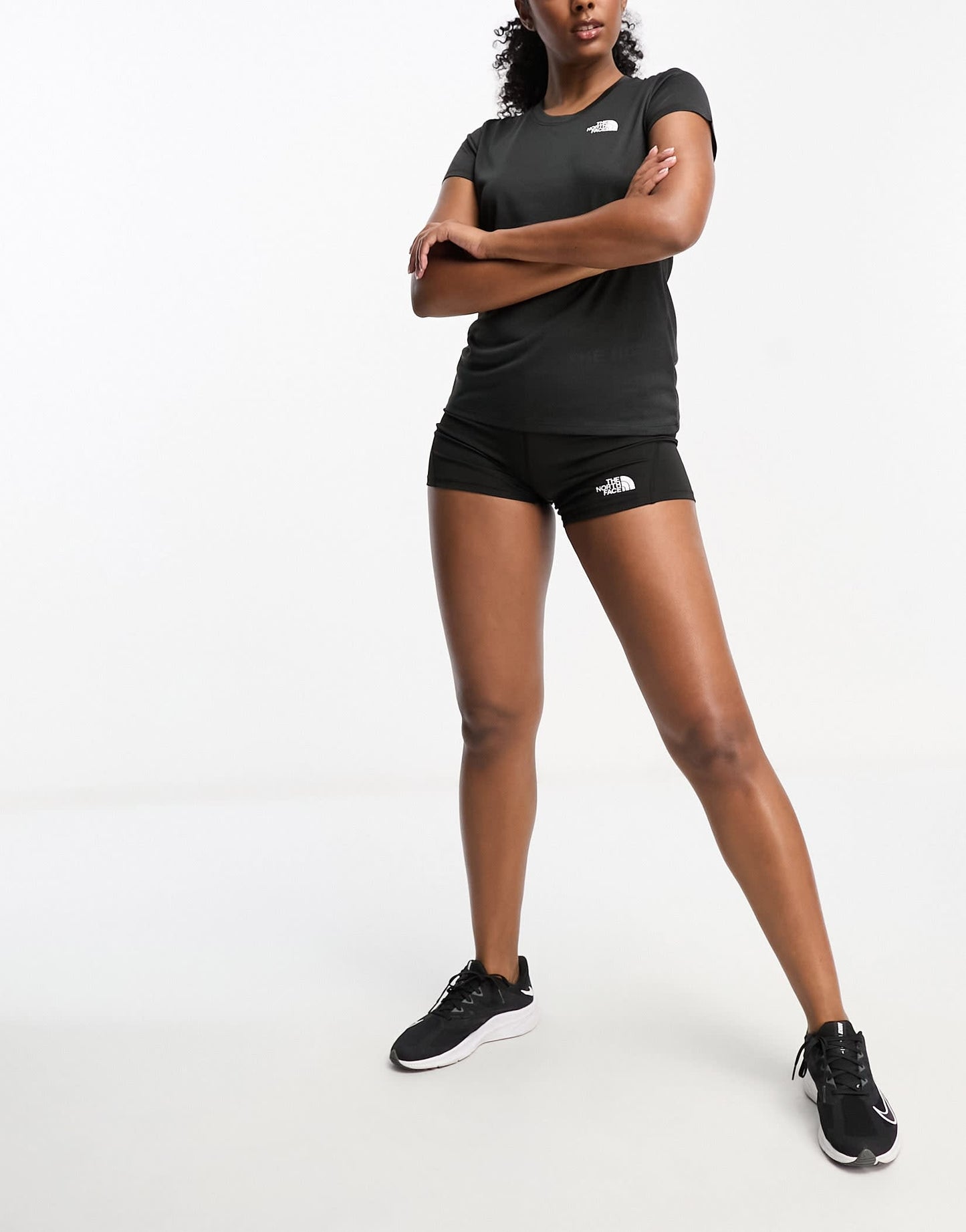 The North Face Training Reaxion t-shirt in black