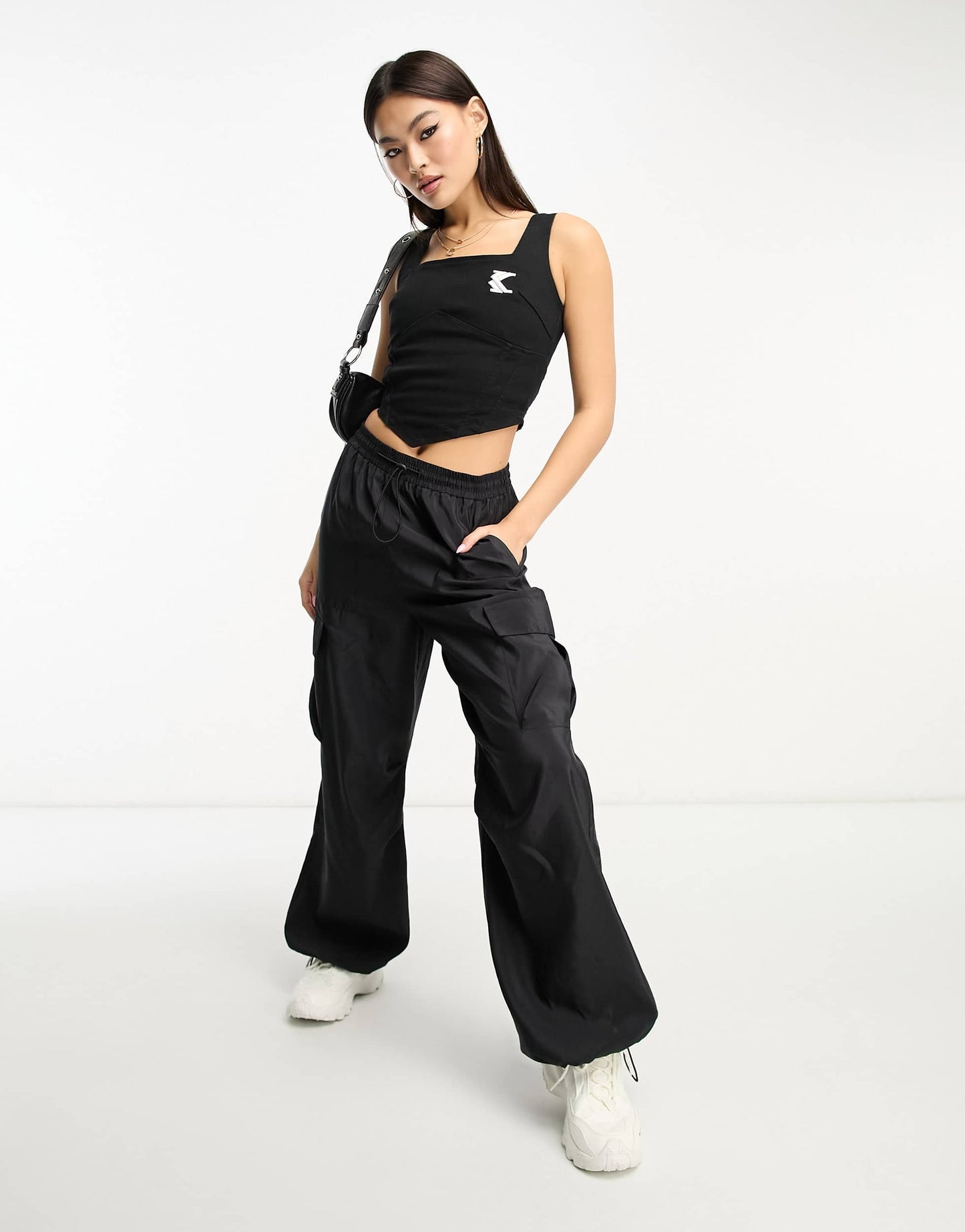 Karl Kani OG corset in black