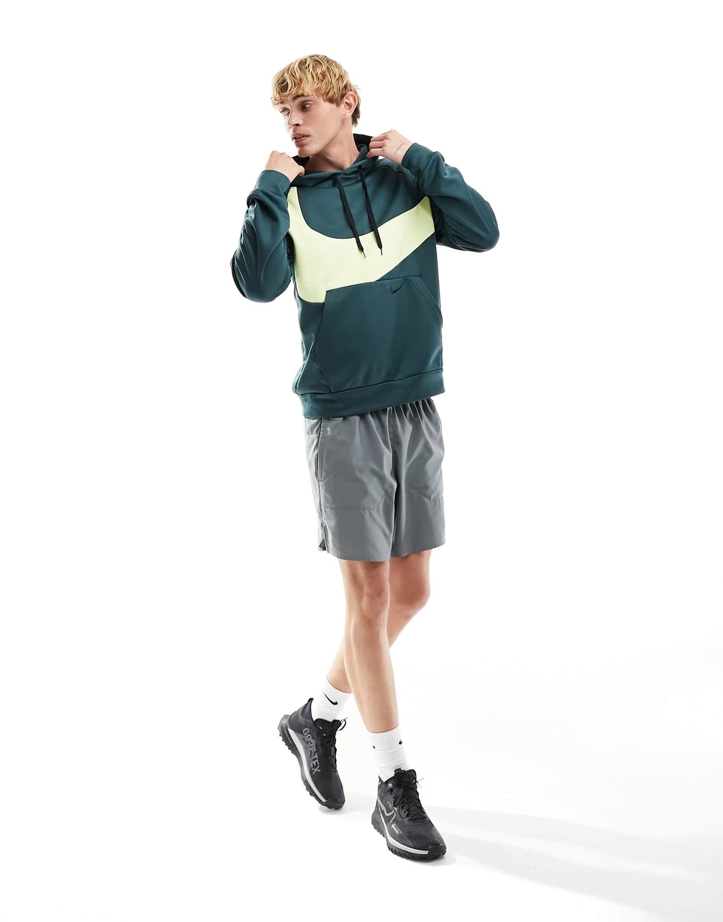 Nike Training Therma- FIT Swoosh hoodie in deep green