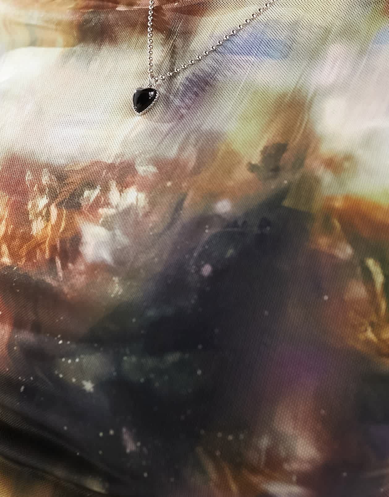 ONLY mesh top in landscape print