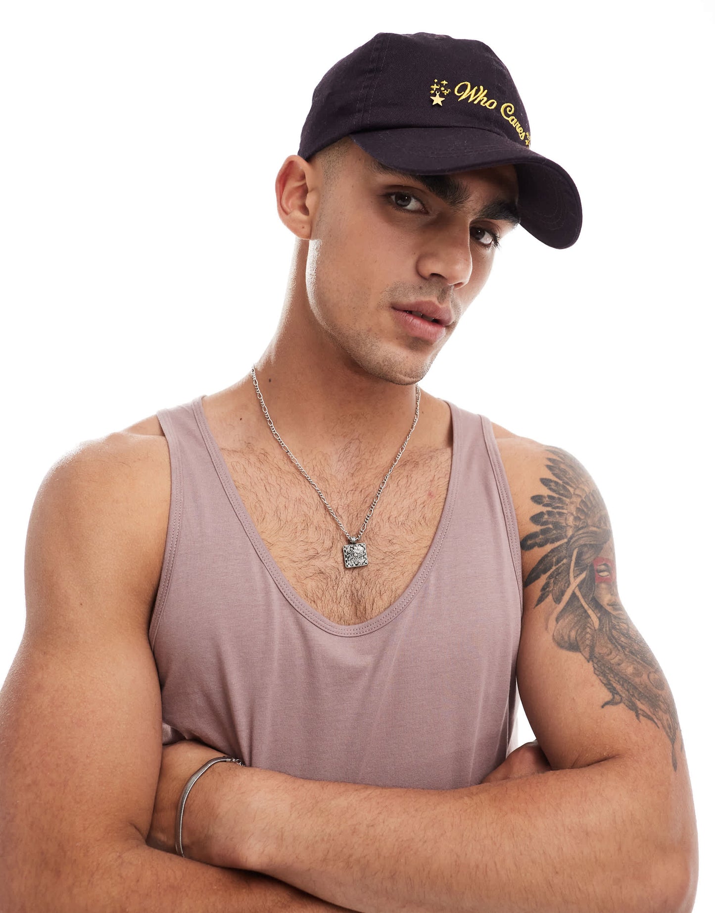 ASOS DESIGN essentials vest in pink