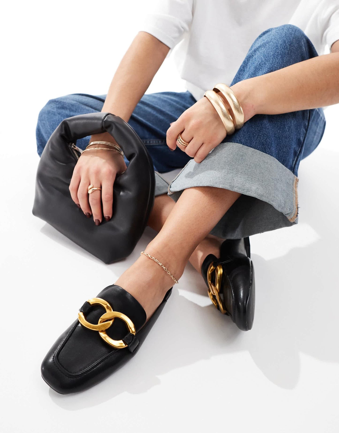 ASOS DESIGN Mia mule in black