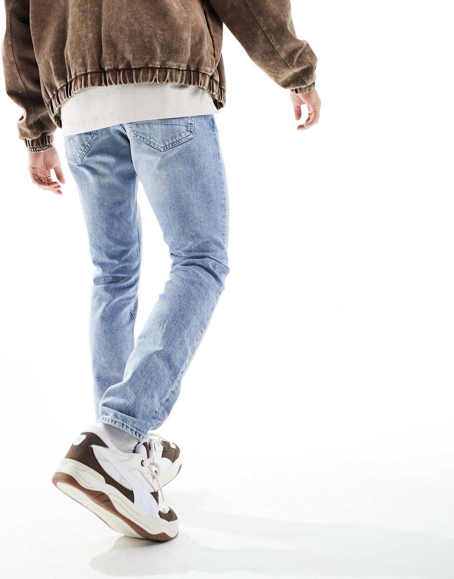 G-Star 3301 slim jeans in vintage wash blue denim