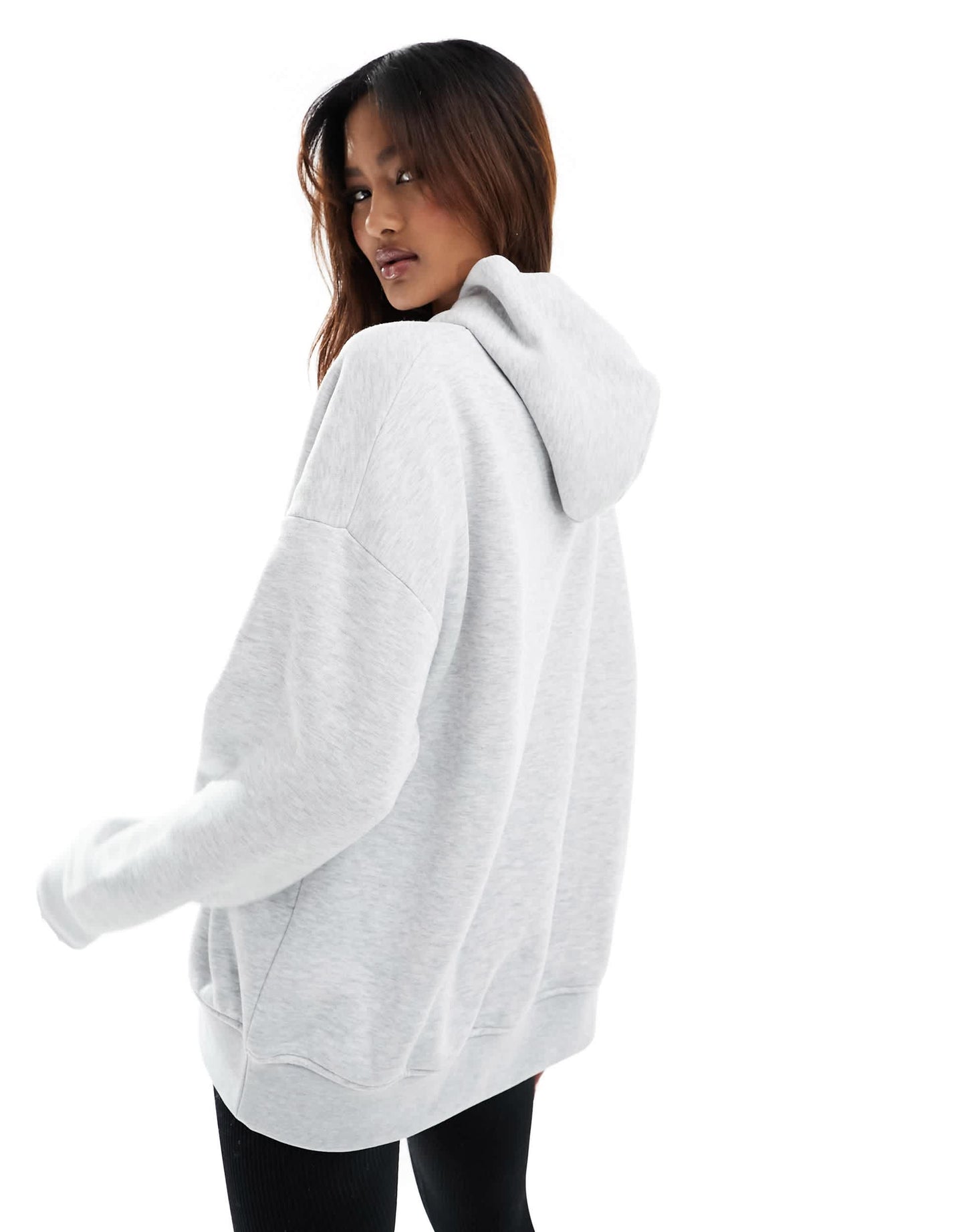 The couture club varsity hoodie in grey marl