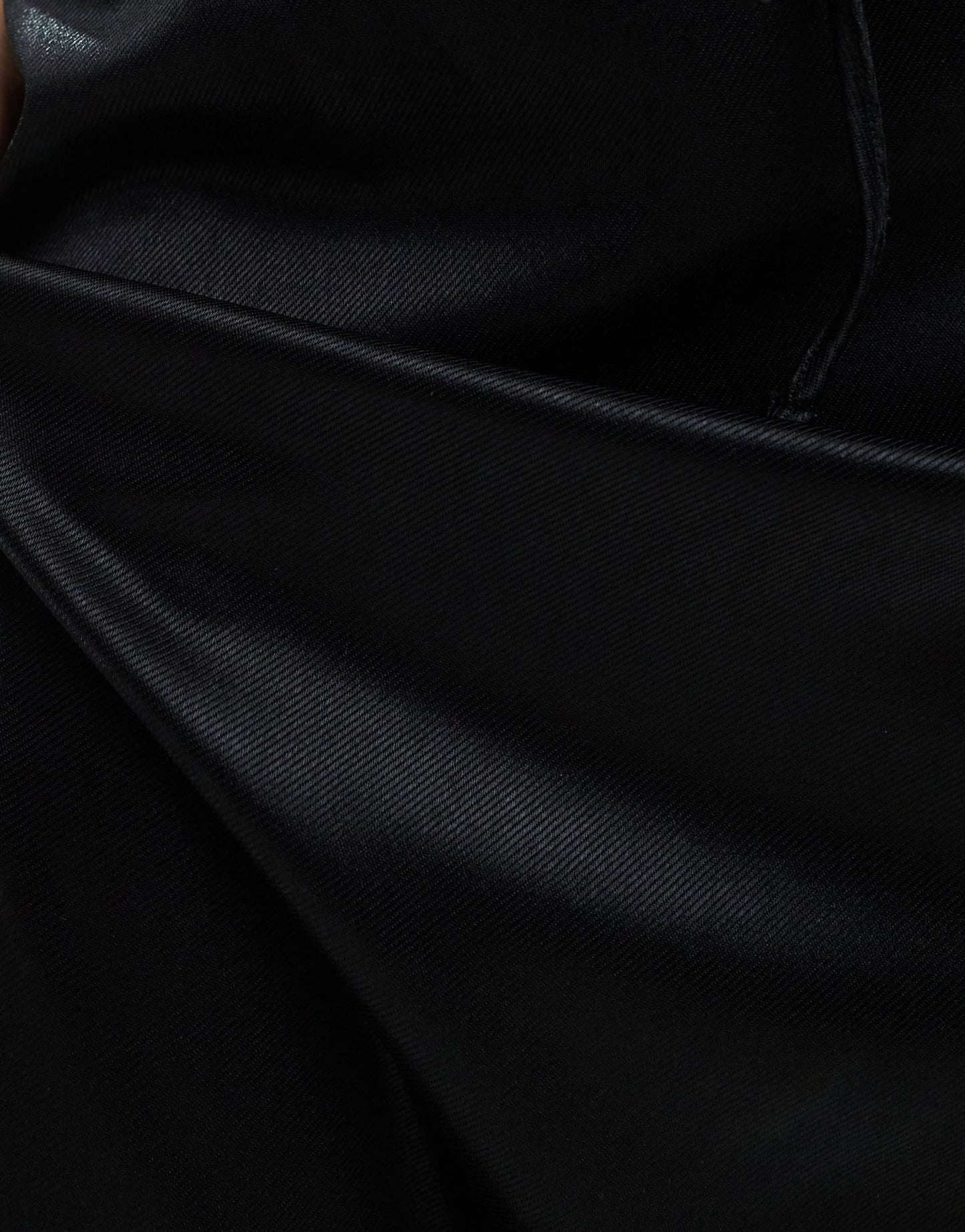 ASOS DESIGN satin twill ruched tie waist maxi skirt in black