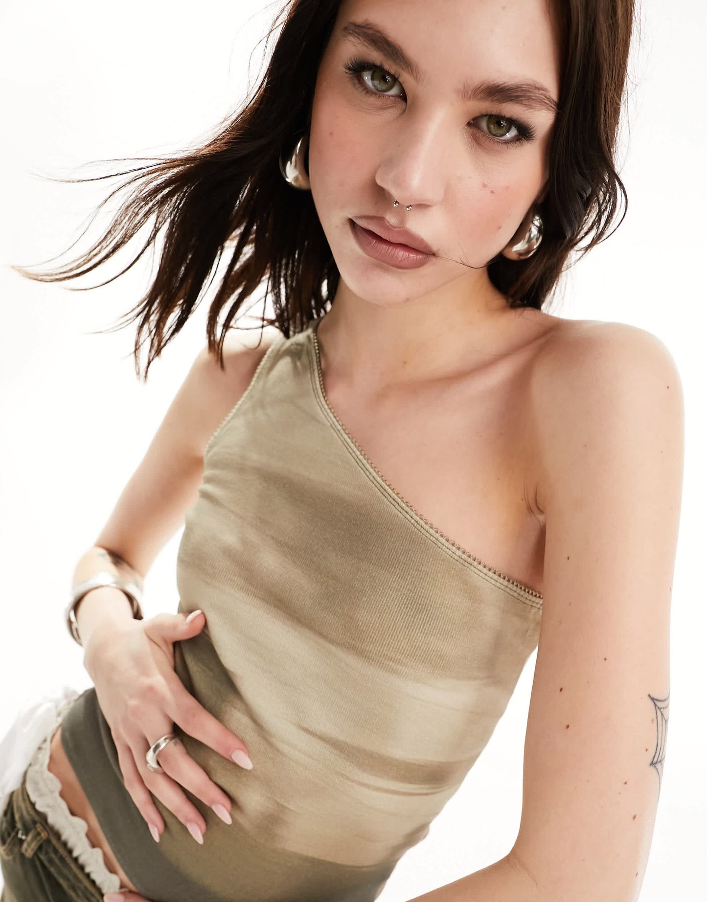 Heretic Nine wasteland one shoulder top