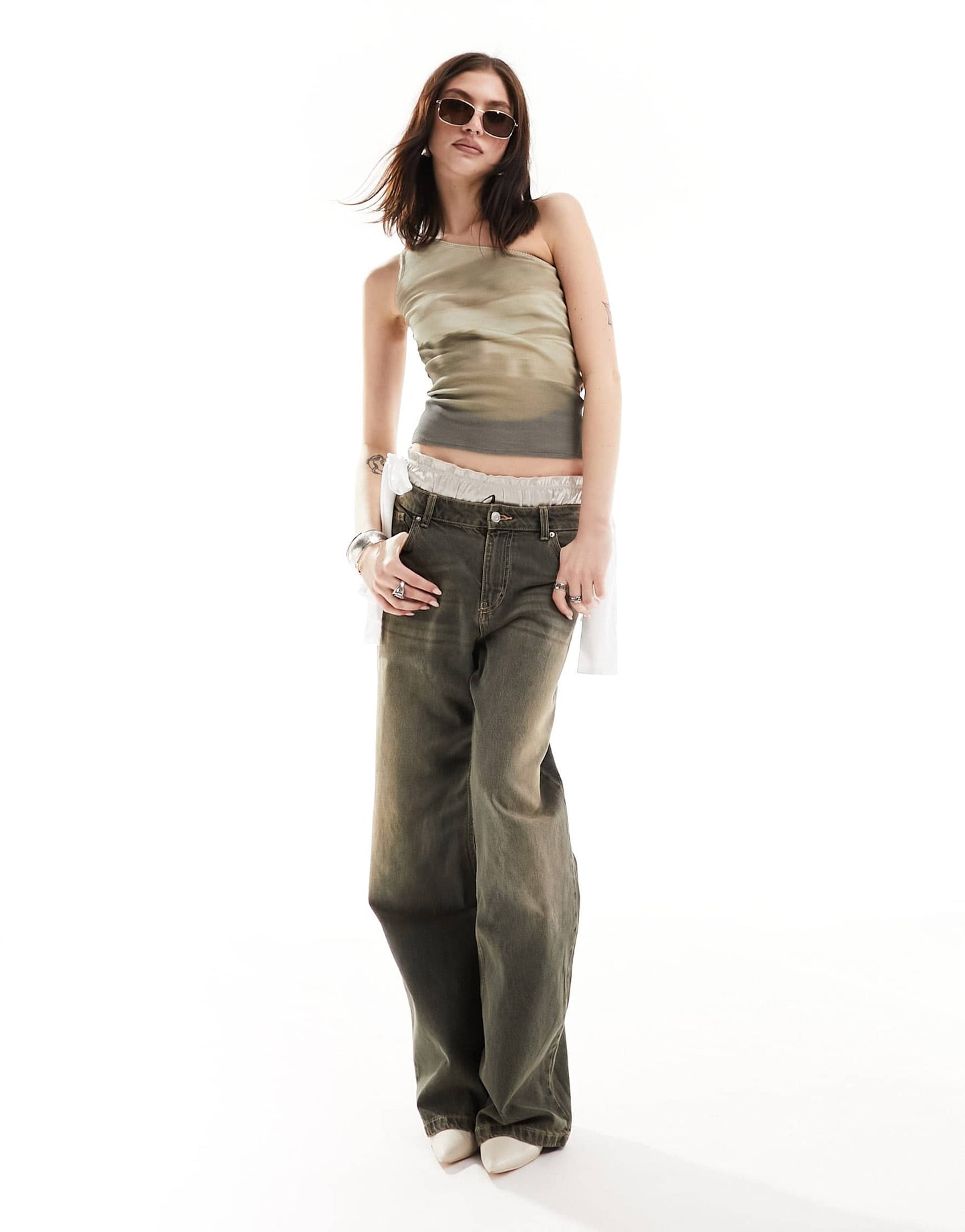 Heretic Nine wasteland one shoulder top