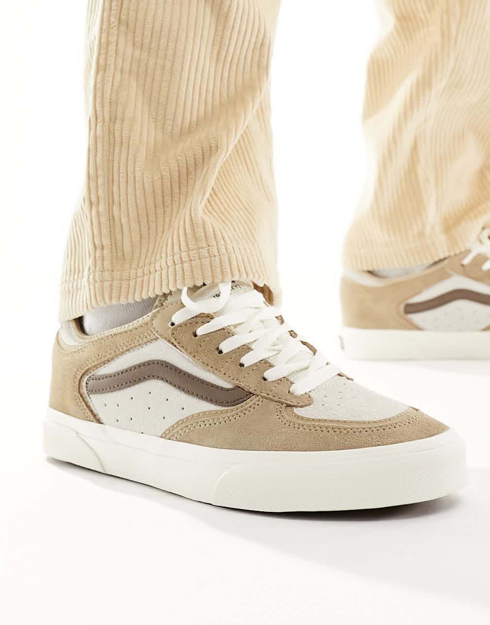 Vans Rowley Classic trainers in brown multi