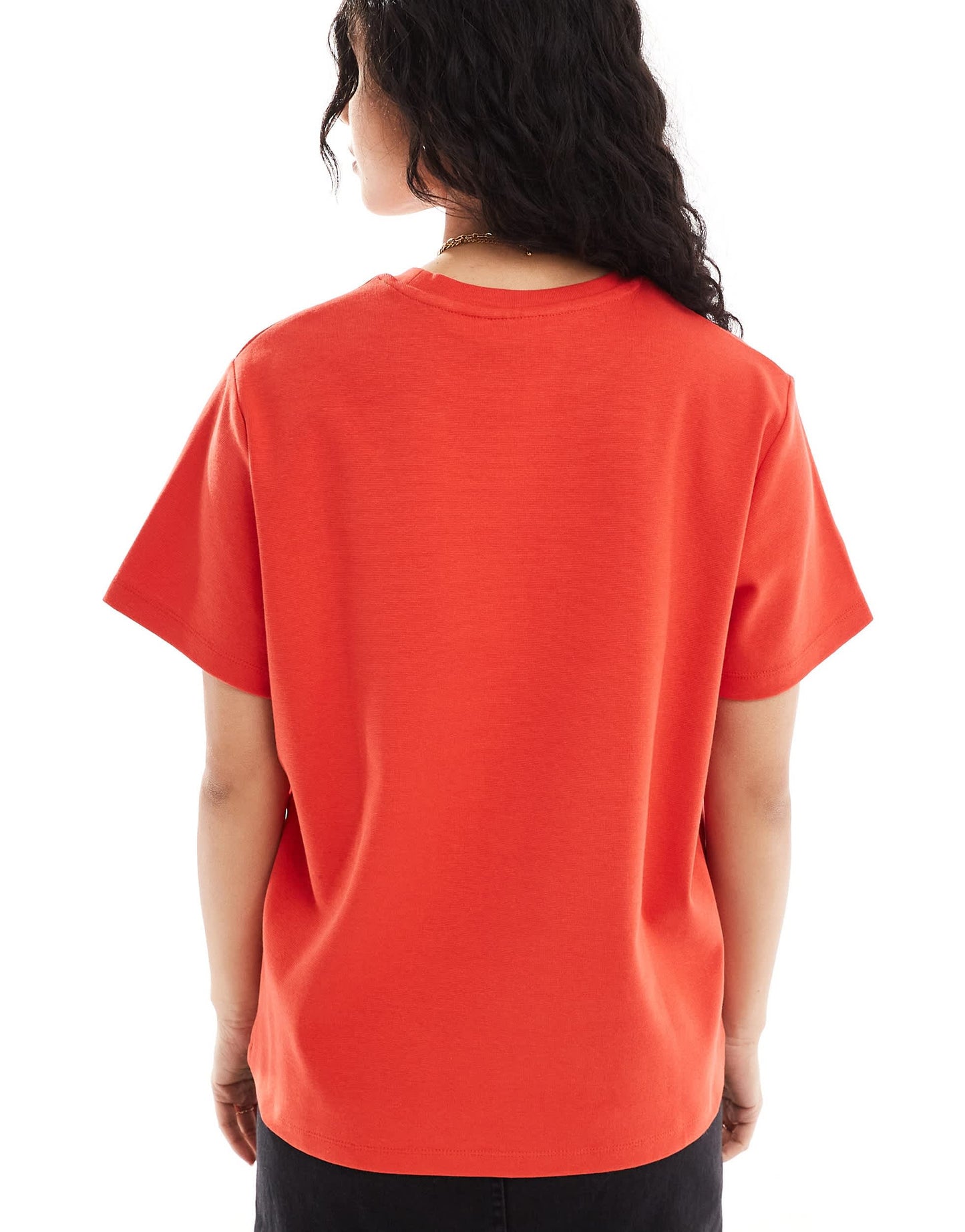 ASOS DESIGN heavyweight regular fit t-shirt in red