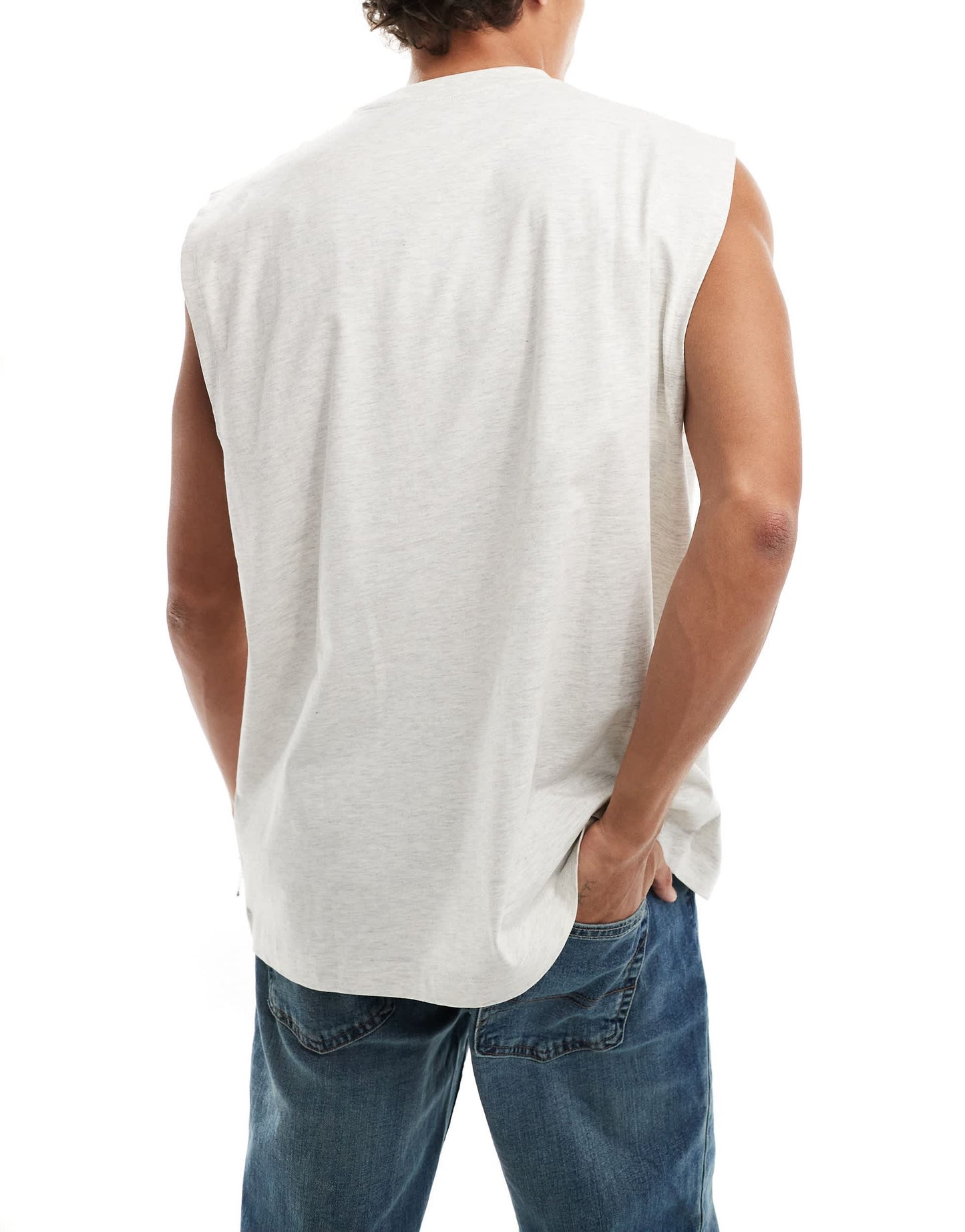ASOS DESIGN 3 pack oversized tank in multiple colours