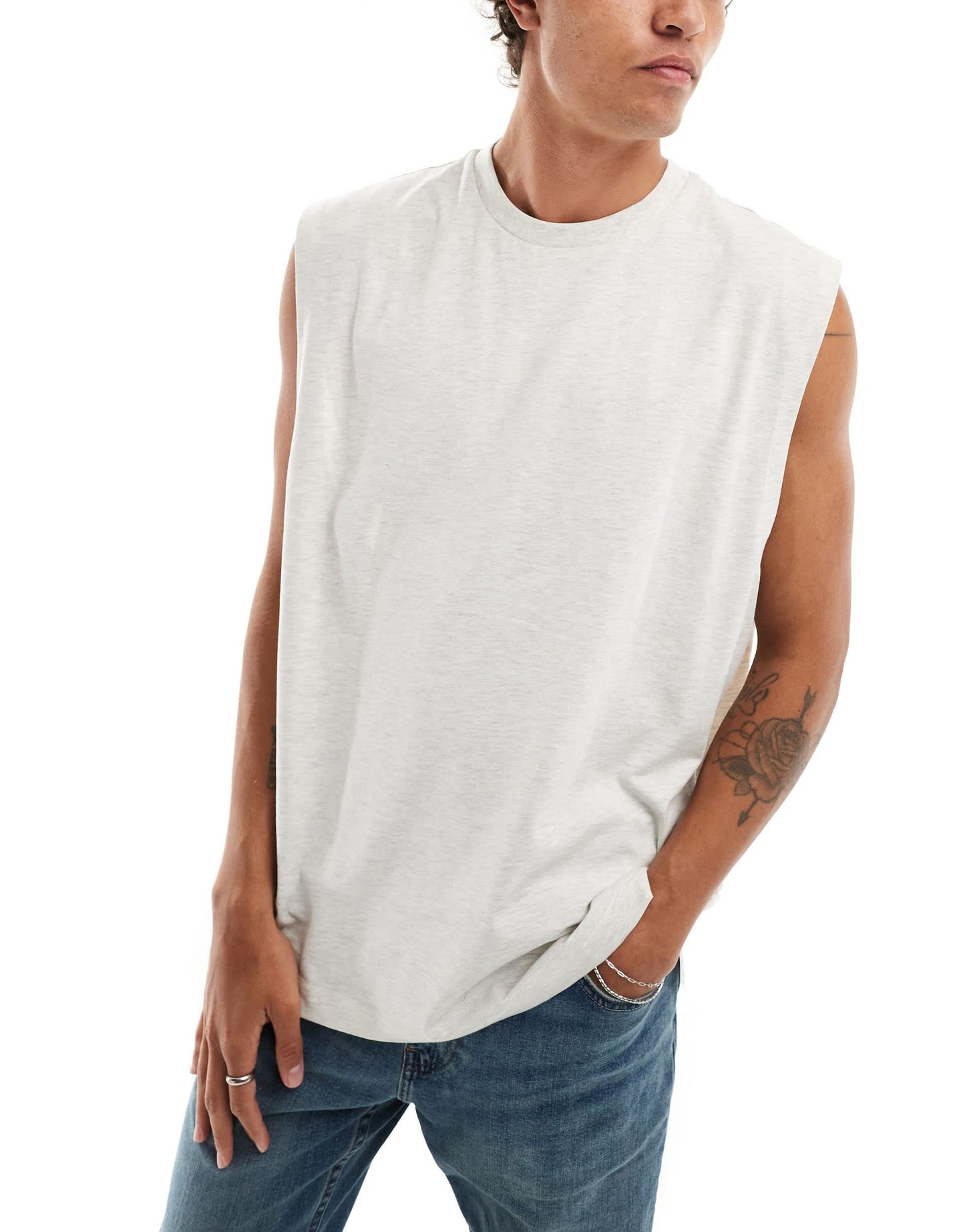 ASOS DESIGN 3 pack oversized tank in multiple colours
