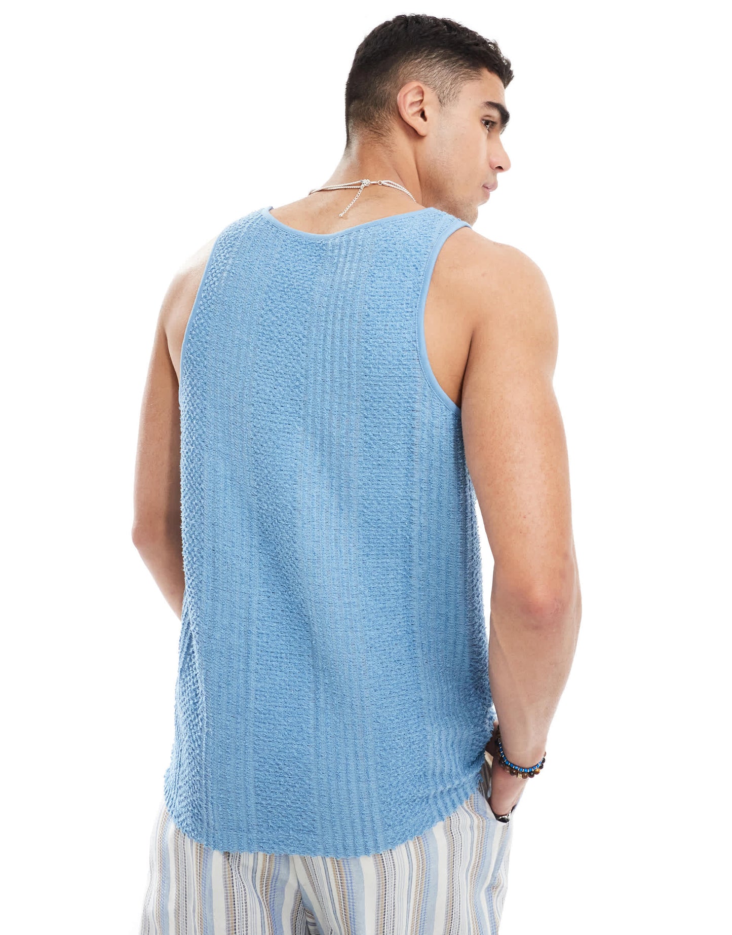 ASOS DESIGN vest in blue