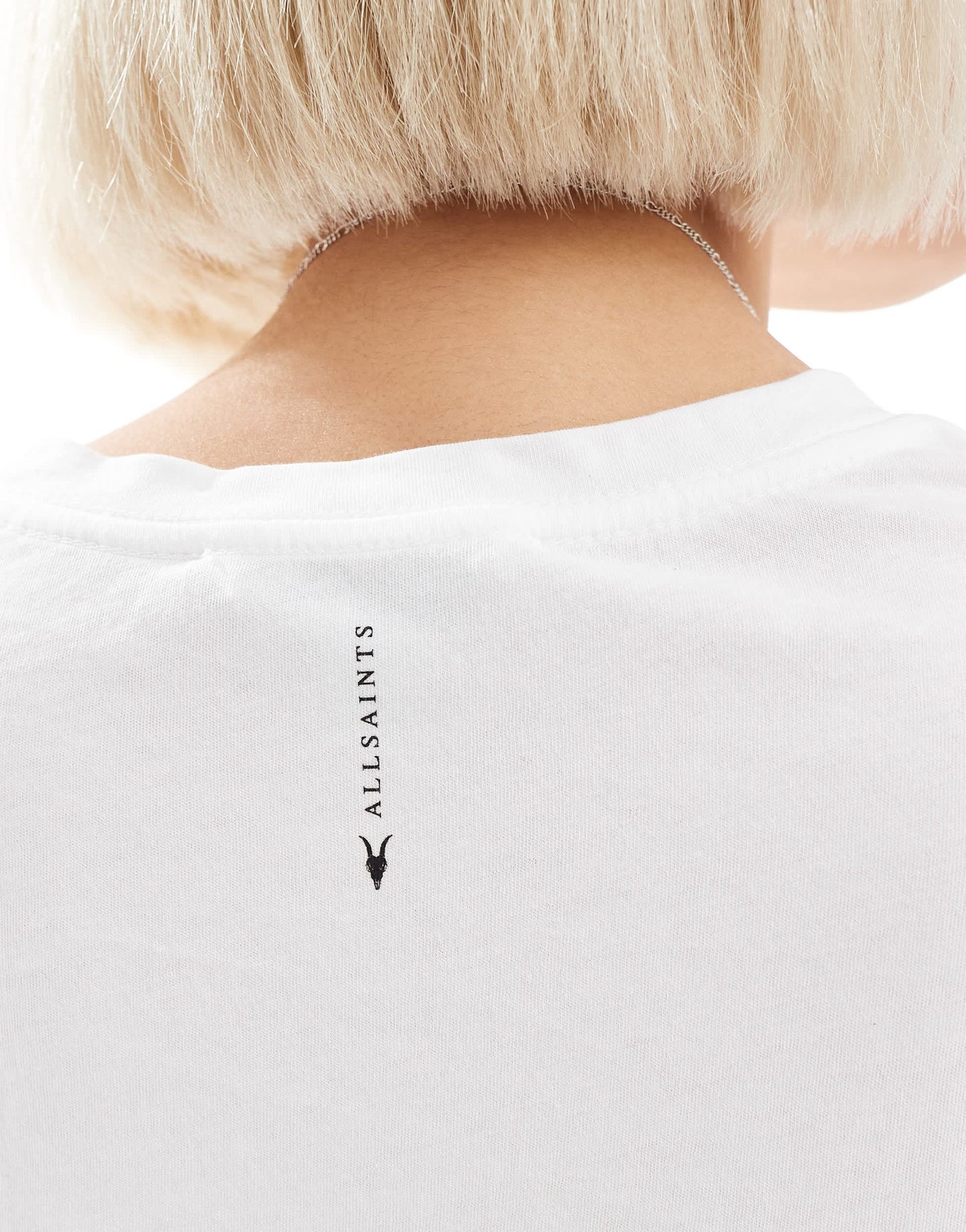 AllSaints Briar relaxed t-shirt in white