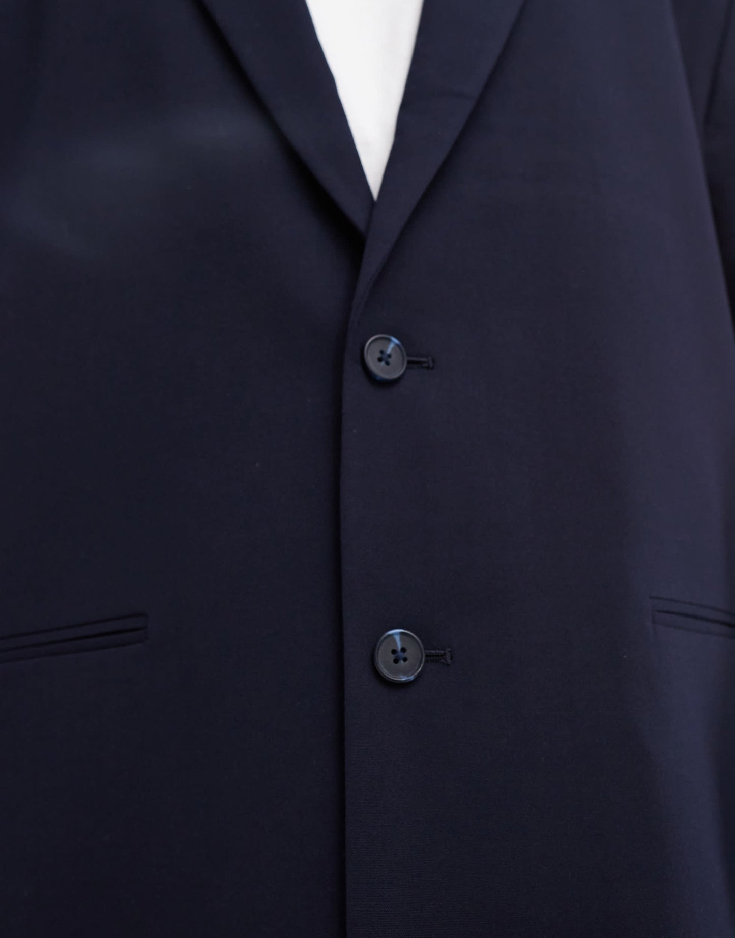 ASOS DESIGN oversized slouchy suit jacket in navy