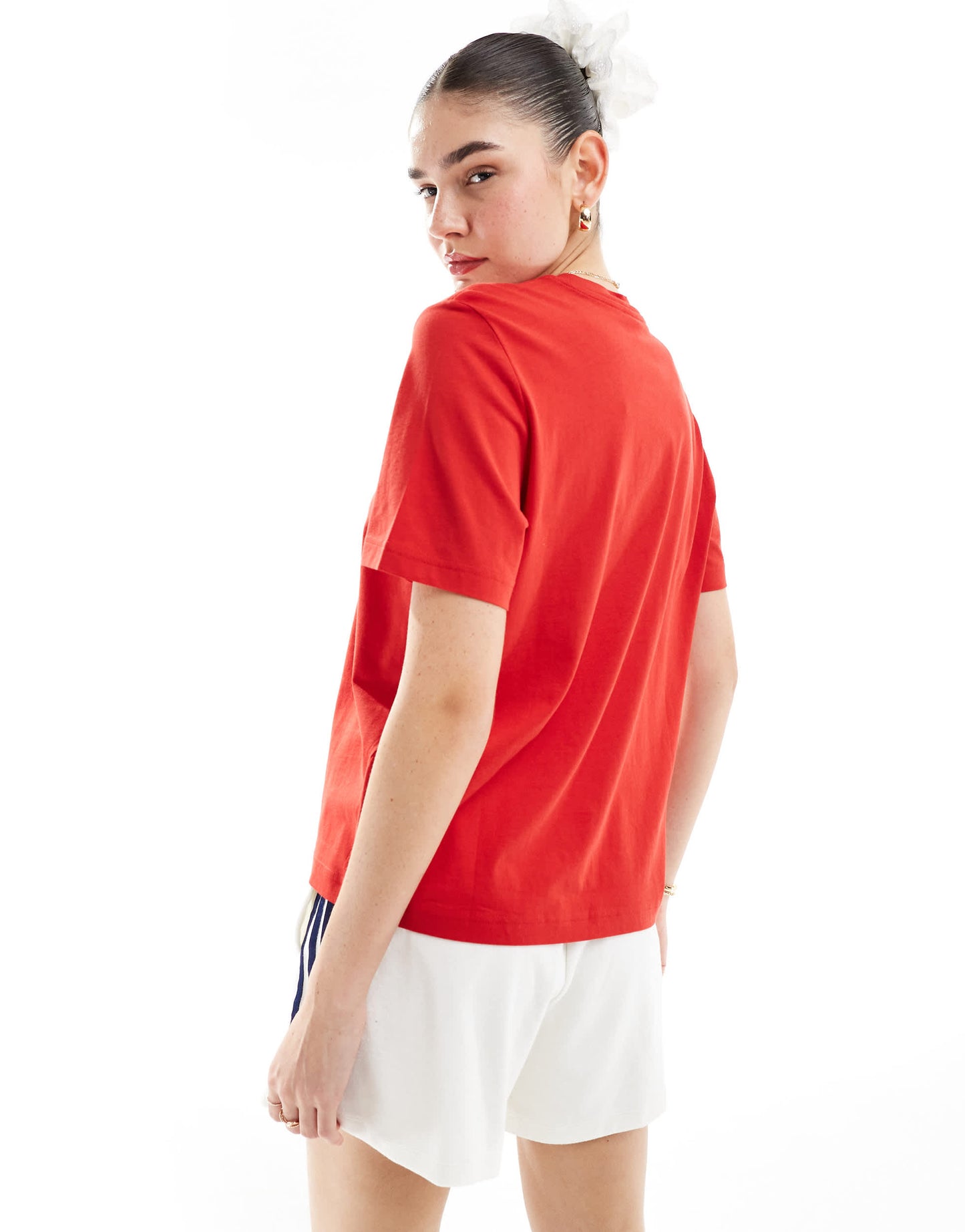 & Other Stories relaxed short sleeve t-shirt in red