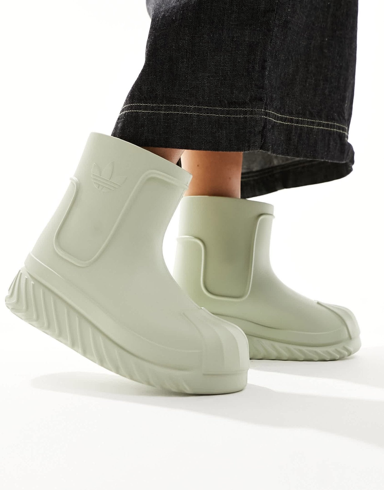 adidas Originals adiFOM Superstar boot in sage green adidas Originals adiFOM Superstar boot in sage green