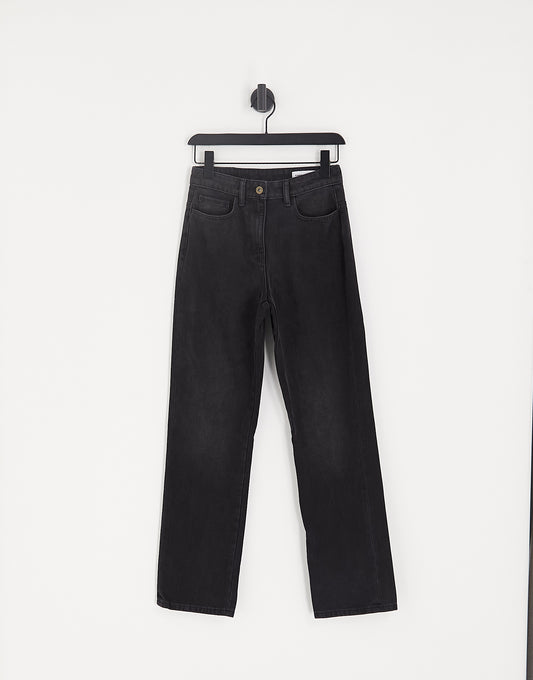 COLLUSION x005 90s straight leg jean in washed black