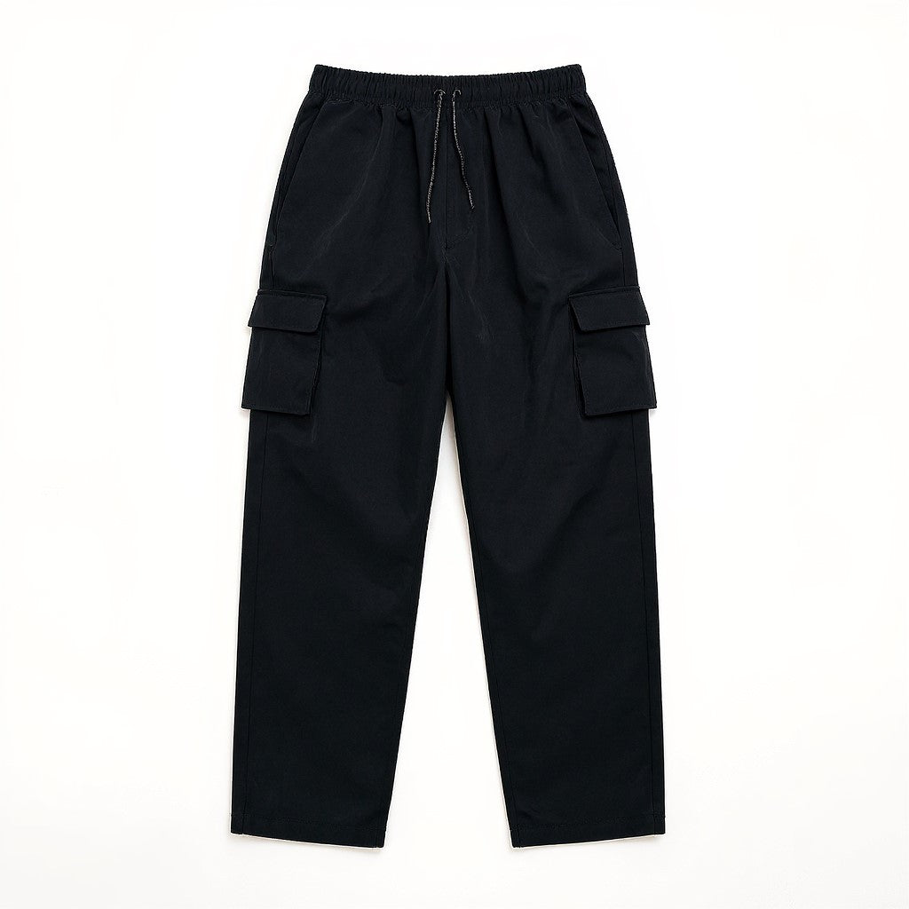 Nike mini swoosh cargo trousers in black