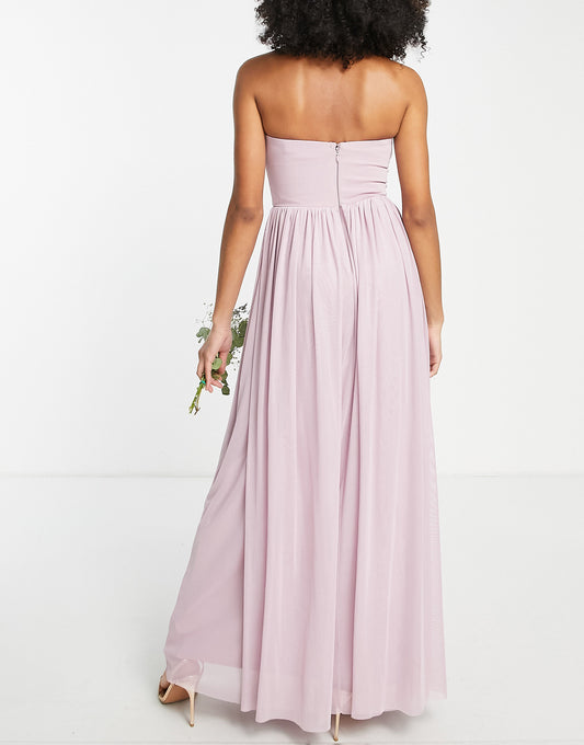 Lipsy bridesmaid multiway maxi dress in lavender