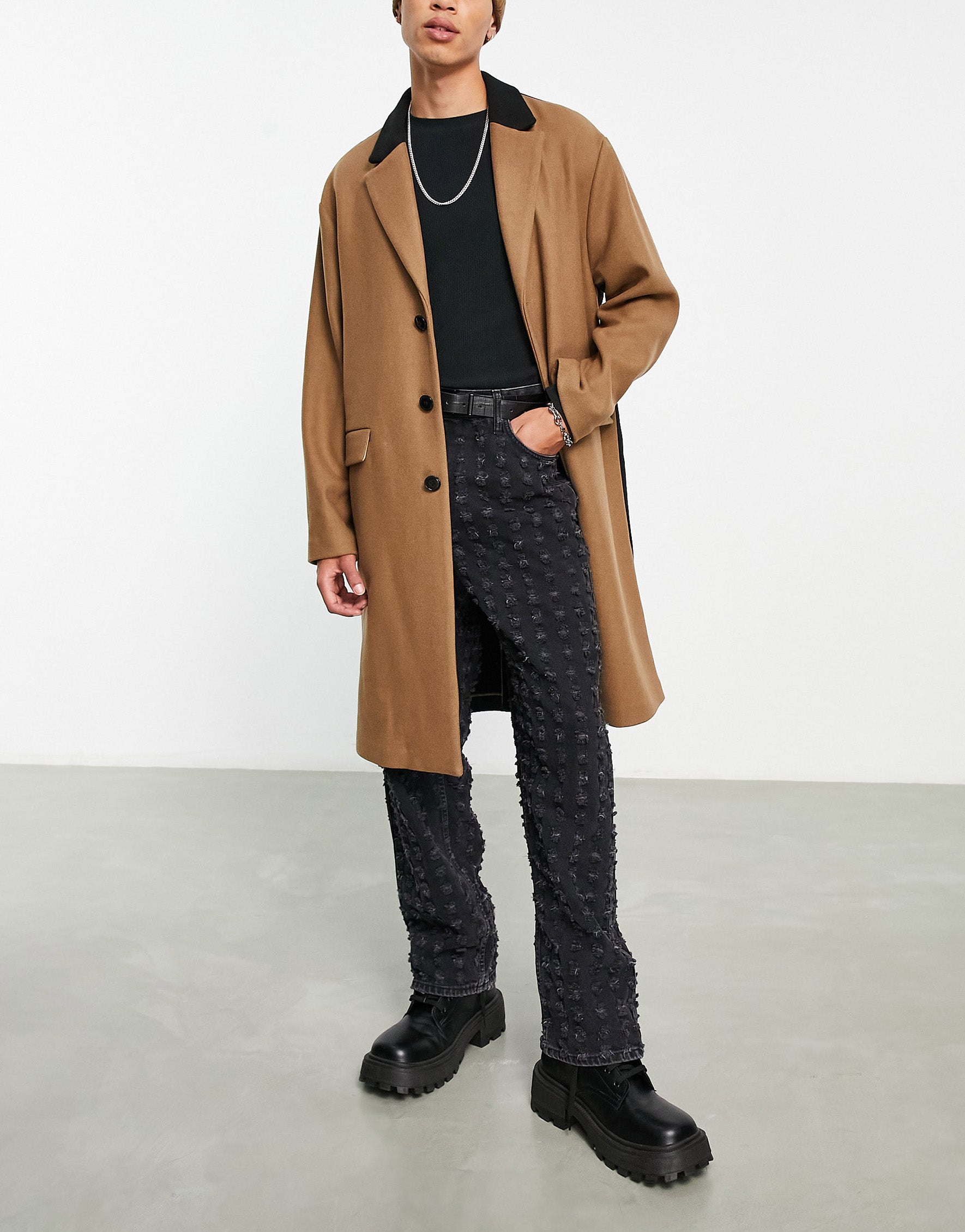 Asos mens coat sale hotsell