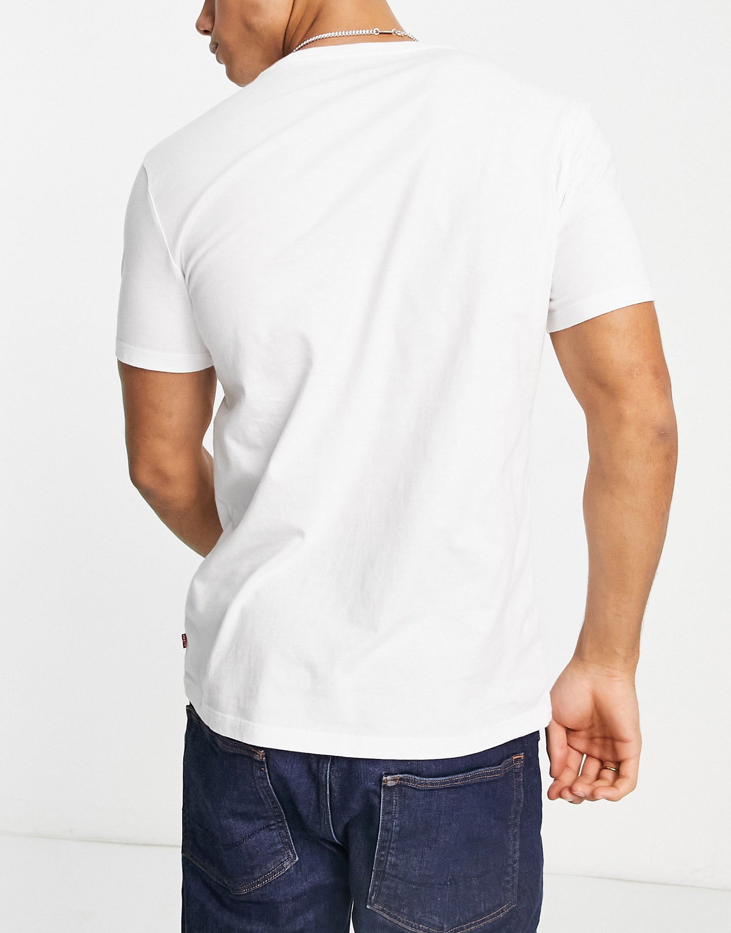 Levi's 2 pack t-shirts in navy/white with baby boxtab logo