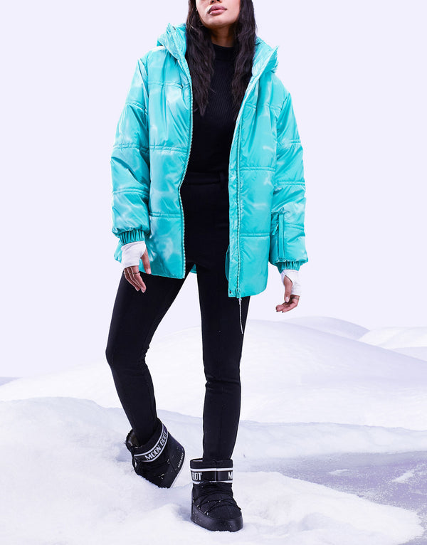 ASOS 4505 ski high shine puffer ASOS Sample Sale